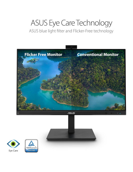 Monitor ASUS 27" BE279QSK Full HD con Webcam y Altavoces