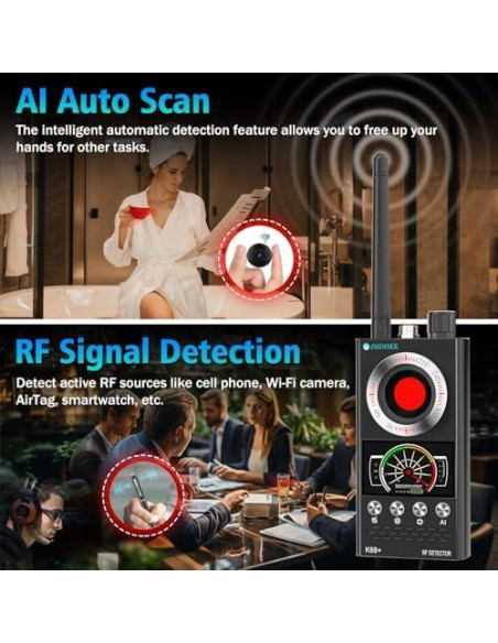 Detector de Cámara Oculta JMDHKK K68 - Protección Privacidad Detector de Cámara Oculta JMDHKK K68 - Protección Privacidad