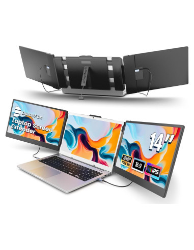 Extensor de Pantalla 14" FHD 1080P - Domyfan S2 para Laptop