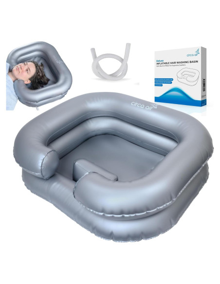 Basin Inflable para Lavado de Cabello Circa Air - Plateado Basin Inflable para Lavado de Cabello Circa Air - Plateado