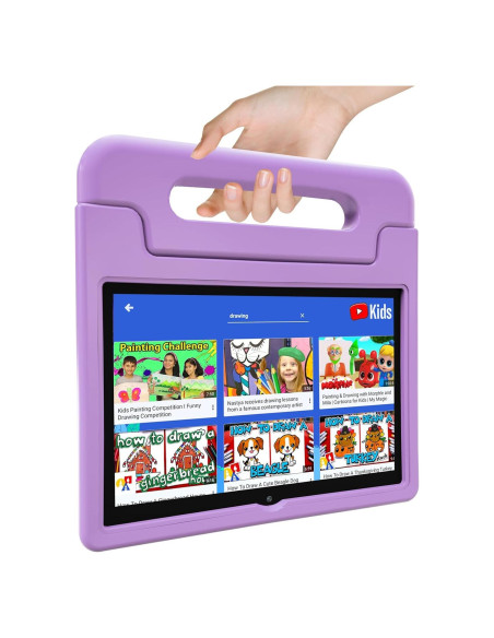 Tableta VNEIMQN 10.1" Android 14 64GB para Niños Púrpura Tableta VNEIMQN 10.1" Android 14 64GB para Niños Púrpura