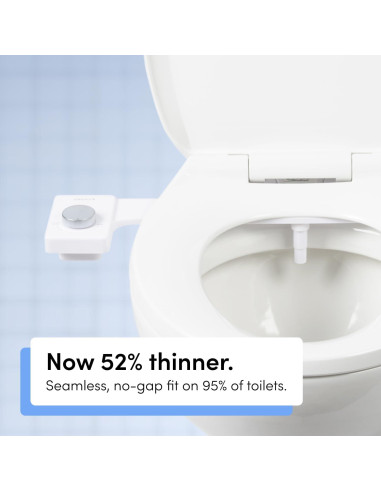 Bidet TUSHY Fresh Ultra Delgado con Boquilla Autolimpiante