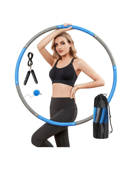 Aro de Ejercicio Ajustable Phobby HOOP V2 1 kg con Kit Aro de Ejercicio Ajustable Phobby HOOP V2 1 kg con Kit