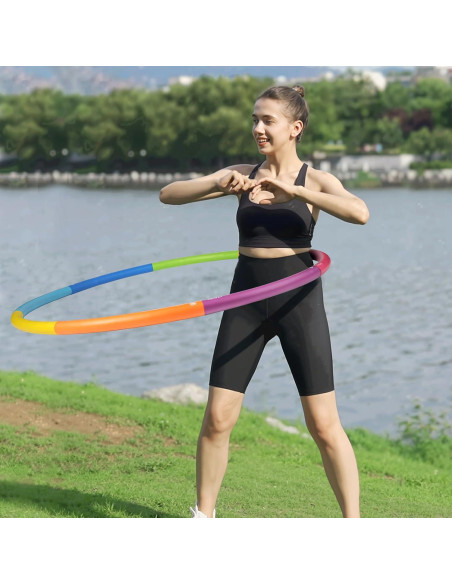 Aro de Ejercicio Phobby HOOP V2 1.27kg Ajustable con Cuerda Aro de Ejercicio Phobby HOOP V2 1.27kg Ajustable con Cuerda