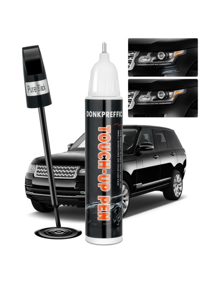 Pintura de Retoque Negra Donkpreffic 29.57ml Brillante Pintura de Retoque Negra Donkpreffic 29.57ml Brillante