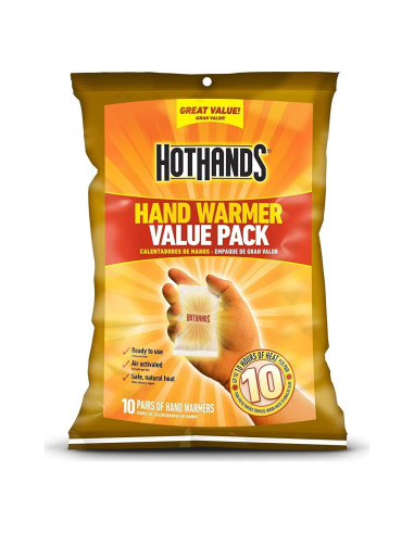 Calentadores de Manos HotHands - Paquete de 10 Unidades