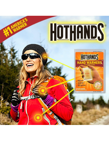 Calentadores de Manos HotHands - Paquete de 10 Unidades