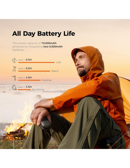 Calentadores de Manos OCOOPA UT3 PRO Recargables 10000mAh Calentadores de Manos OCOOPA UT3 PRO Recargables 10000mAh