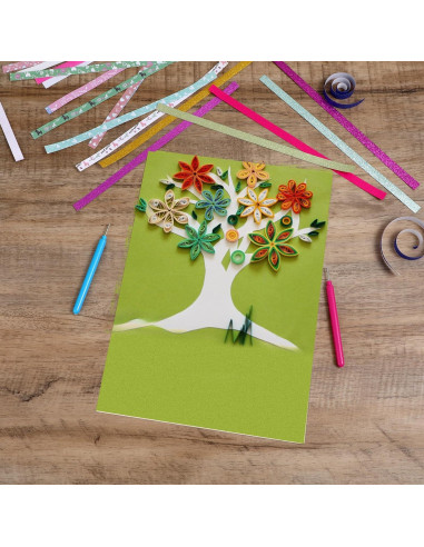 Herramientas de Quilling DIVINA VITAE - 4 Piezas de Papel