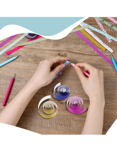 Herramientas de Quilling DIVINA VITAE - 4 Piezas de Papel
