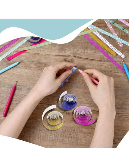Herramientas de Quilling DIVINA VITAE - 4 Piezas de Papel Herramientas de Quilling DIVINA VITAE - 4 Piezas de Papel