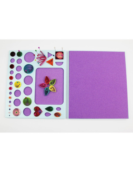 Kit de Quilling de Papel YURROAD 5MM con Herramientas y Plantillas Kit de Quilling de Papel YURROAD 5MM con Herramientas y Plantillas