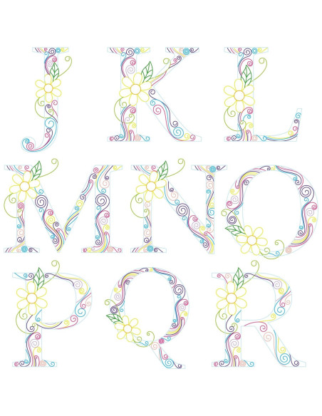 Kit de Quilling Uniquilling Letras A 20.32x25.4cm DIY Arte Pared Kit de Quilling Uniquilling Letras A 20.32x25.4cm DIY Arte Pared