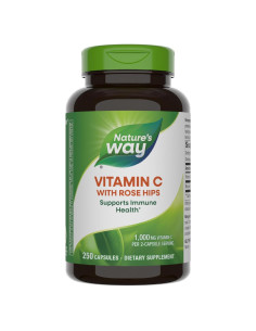 Vitamina C Nature's Way con Escaramujo - 250 Cápsulas