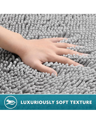 Juego de Alfombrillas de Baño RUN HELIX 3 Piezas Antideslizante