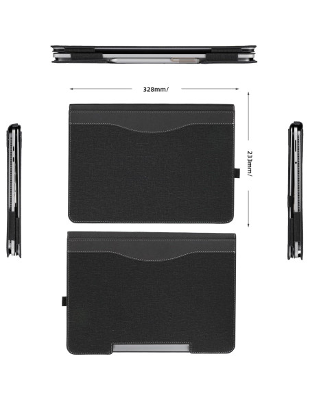 Funda para Surface Laptop Studio 2 14.4" PU Negra Funda para Surface Laptop Studio 2 14.4" PU Negra