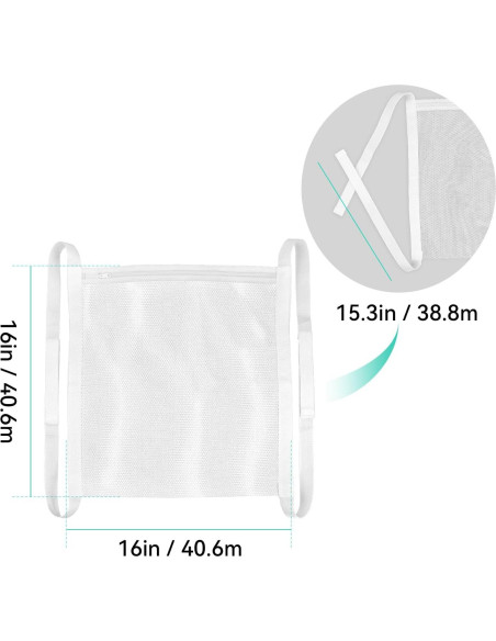 Paquete de 2 Bolsas de Secado para Zapatillas Yuntop 40x40 cm Paquete de 2 Bolsas de Secado para Zapatillas Yuntop 40x40 cm