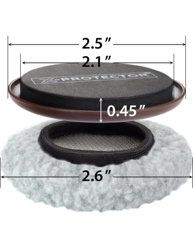 Deslizadores de Muebles X-PROTECTOR 8+8 Multi-Superficie 6.35 cm