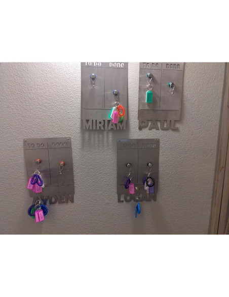 Etiquetas de Llave Cuttte 20 Pcs con Contenedor Reutilizable Etiquetas de Llave Cuttte 20 Pcs con Contenedor Reutilizable