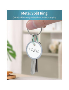 Etiquetas de Llave Uniclife 50 Pcs Blancas Escriturables 2