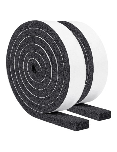 Cinta de Espuma Adhesiva Yotache 2Pcs 1" x 1/2" Aislamiento 3.96m