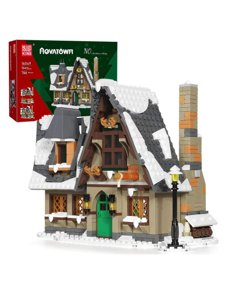Mould King Casa de Nieve 16049 Kit de Bloques 766 PCS Mould King Casa de Nieve 16049 Kit de Bloques 766 PCS