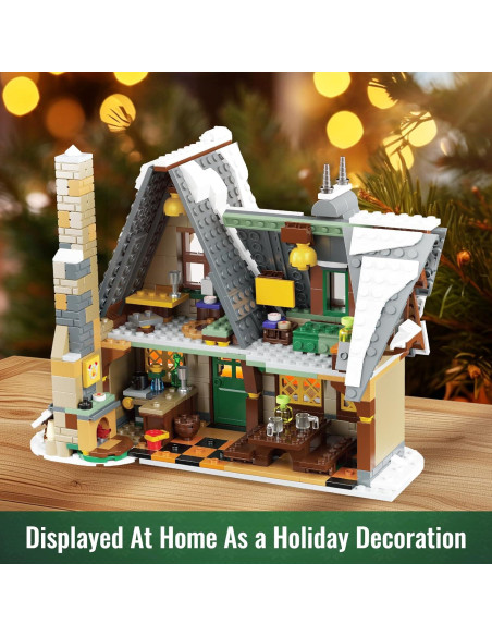 Mould King Casa de Nieve 16049 Kit de Bloques 766 PCS Mould King Casa de Nieve 16049 Kit de Bloques 766 PCS