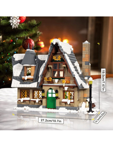 Mould King Casa de Nieve 16049 Kit de Bloques 766 PCS
