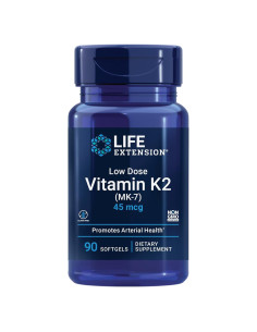 Suplemento Vitamina K2 y D3 Life Extension - 90 + 60 Gelatinas