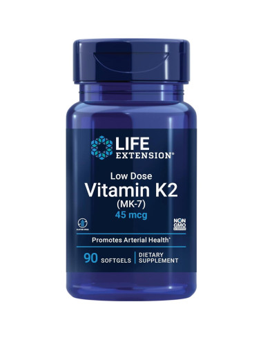 Suplemento Vitamina K2 y D3 Life Extension - 90 + 60 Gelatinas