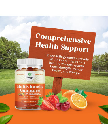 Gomitas Multivitamínicas Natures Craft 30 Unidades Zinc Vitamina D