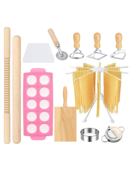 Juego de Herramientas para Hacer Pasta 12 PCS DI QIU REN Juego de Herramientas para Hacer Pasta 12 PCS DI QIU REN