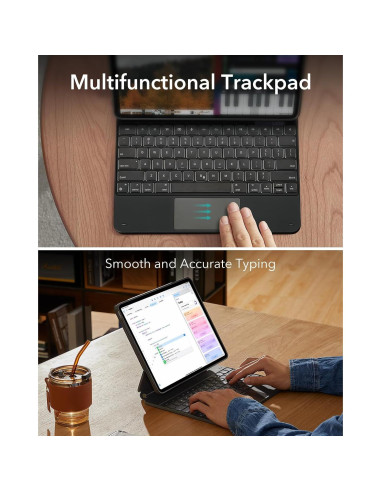 Funda ESR para iPad Pro 13" 2024 con teclado y soporte