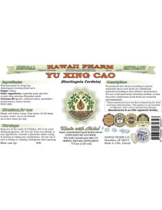 Extracto Líquido Sin Alcohol Yu Xing Cao Hawaii Pharm 59 ml 2