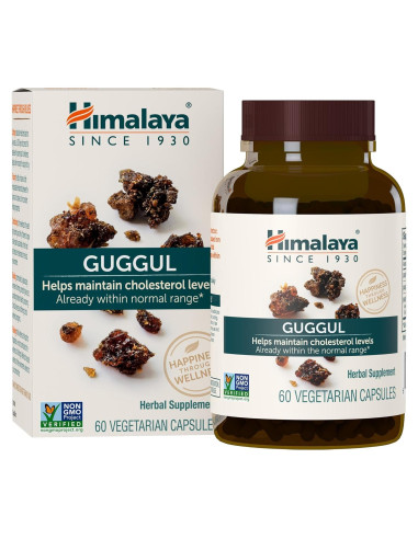 Suplemento Herbal Guggul Himalaya 720 mg, 60 Cápsulas