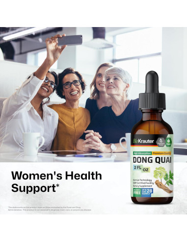 Tinctura de Dong Quai BIO KRAUTER 59.15 ml - Salud de la Mujer