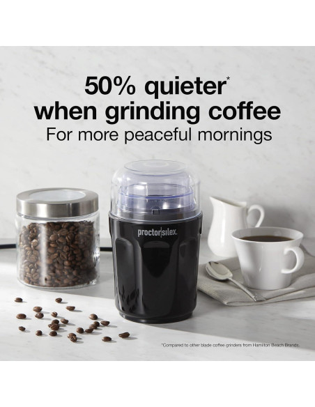 Molinillo de Café Eléctrico Proctor Silex 12 Tazas Silencioso Molinillo de Café Eléctrico Proctor Silex 12 Tazas Silencioso