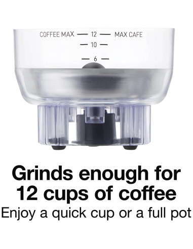 Molinillo de Café Eléctrico Proctor Silex 12 Tazas Silencioso