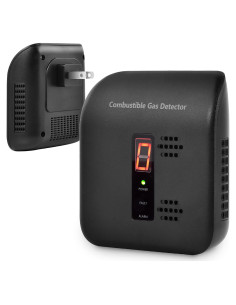 Detector de Fugas de Gas Natural Xalire Y401 - Alarma LED 85dB