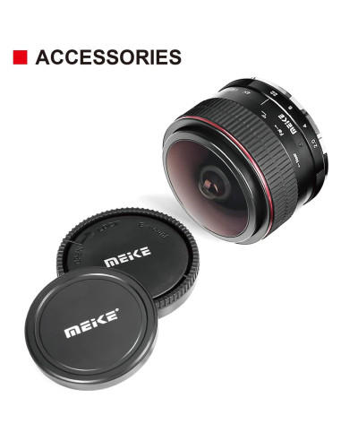 Lente Ojo de Pez MEKE 6.5mm f2.0 para Cámaras Sony