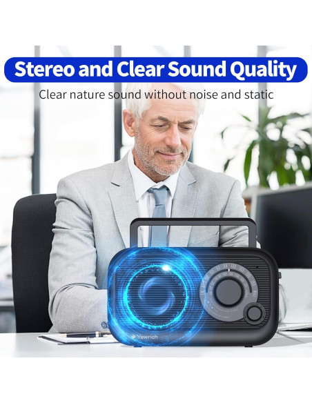 Radio Portátil AM FM Bluetooth Dongguan LT-BT2105 - Negro Radio Portátil AM FM Bluetooth Dongguan LT-BT2105 - Negro