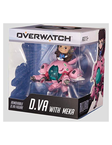 Figura D.VA con Meka Blizzard 16.76x15.49 cm PVC Figura D.VA con Meka Blizzard 16.76x15.49 cm PVC