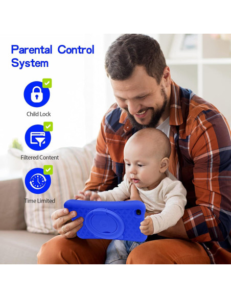 Tableta PRITOM L8 para Niños 8" Android 64GB WiFi Azul Tableta PRITOM L8 para Niños 8" Android 64GB WiFi Azul