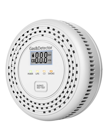 Detector de Humo y Monóxido de Carbono Soewolit SOIT108 2 en 1 Detector de Humo y Monóxido de Carbono Soewolit SOIT108 2 en 1