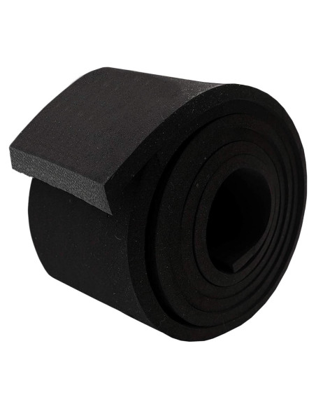 Rollo de tira de espuma neopreno Dualplex 7.62cm x 3.05m x 0.64cm Rollo de tira de espuma neopreno Dualplex 7.62cm x 3.05m x 0.64cm