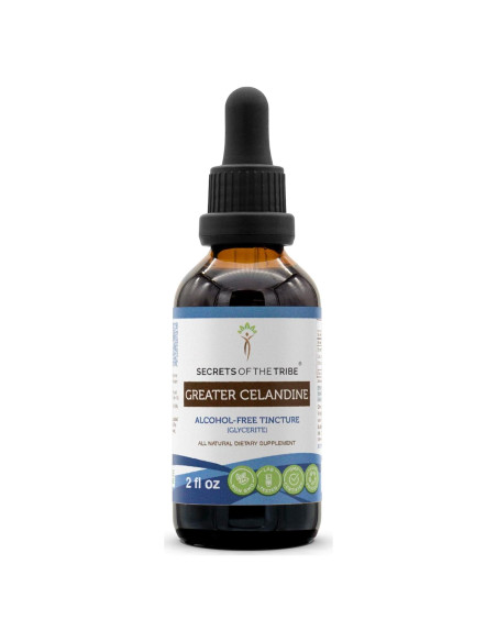 Extracto Líquido de Mayor Celandina Sin Alcohol 59.15 ml - Secretos de la Tribu Extracto Líquido de Mayor Celandina Sin Alcohol 59.15 ml - Secretos de la Tribu