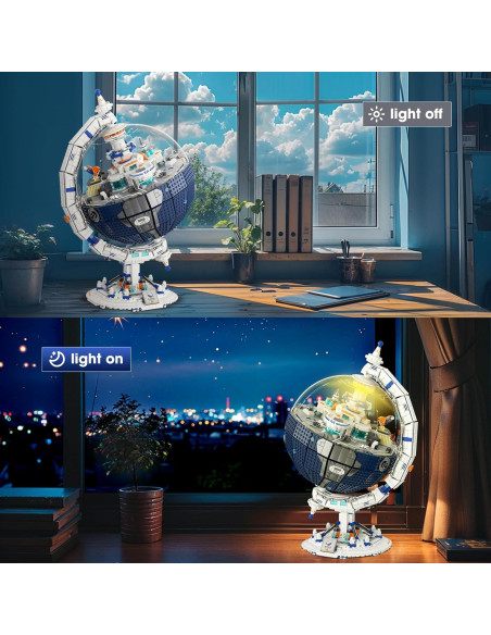 Set de Construcción Globo Estación Espacial NUTCRACKER 2803 Piezas Set de Construcción Globo Estación Espacial NUTCRACKER 2803 Piezas