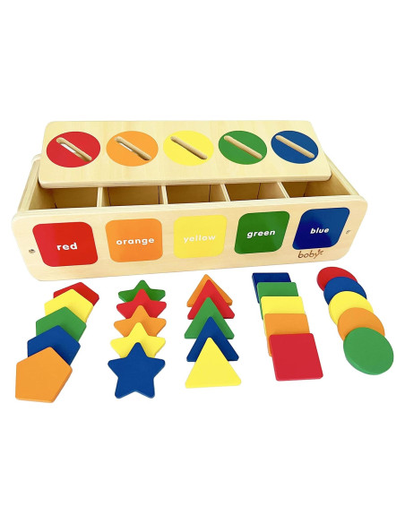 Caja de Aprendizaje Dailyfunn Montessori 25 Piezas 1-3 Años Caja de Aprendizaje Dailyfunn Montessori 25 Piezas 1-3 Años