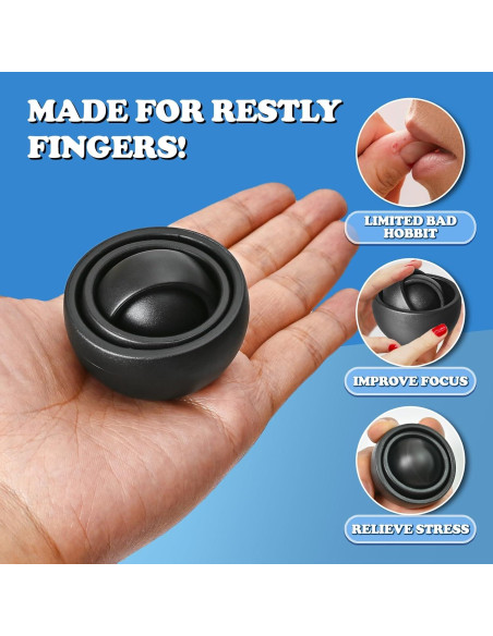 Juguetes Antiestrés Dr.Kbder 2 PCs Spinner Sensorial Juguetes Antiestrés Dr.Kbder 2 PCs Spinner Sensorial