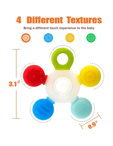 Collar Masticable Sensorial Seeway para Niños - 2 Paquete